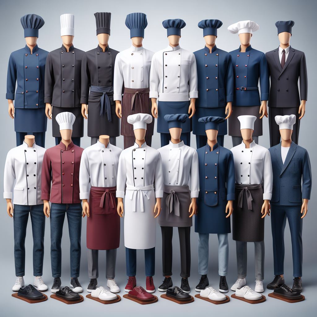 Les 5 tendances  en vêtements de cuisine pour les chefs cuisiniers en 2023